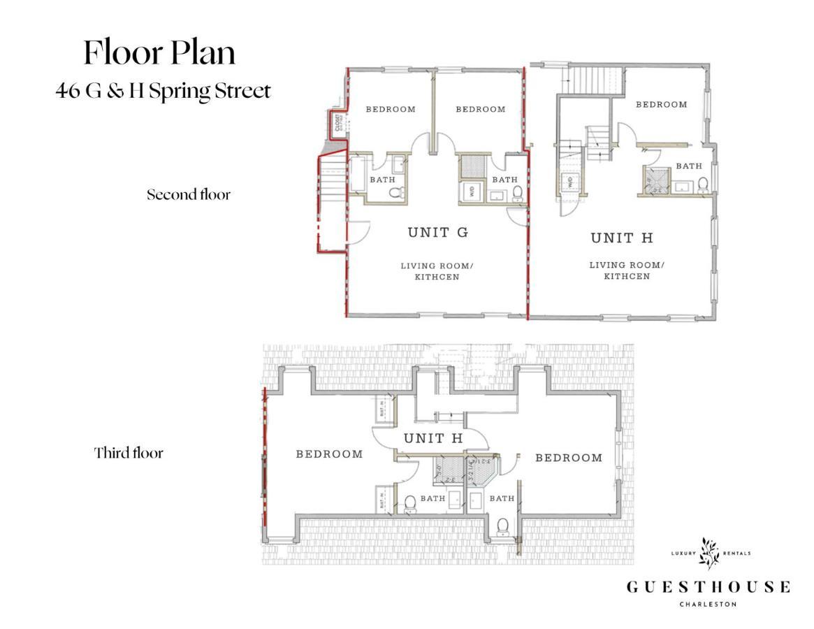 Guesthouse Charleston East 46 G And H Exterior foto